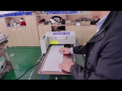 9 pares 400mm/S de acero PCB máquina de destapado de plomo de corte