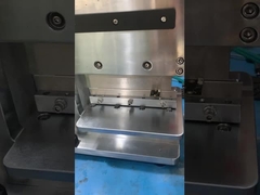 Despanelizador de PCB neumático con marco de hierro sólido y 2 hojas lineales afiladas
