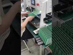 Máquina de separación de PCB de cuatro velocidades con cuchillas circulares y lineales