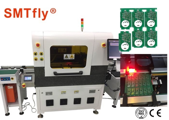 máquina electrónica del PWB Depanelizer del laser de 100mm/S 0.6m m con el sensor seguro