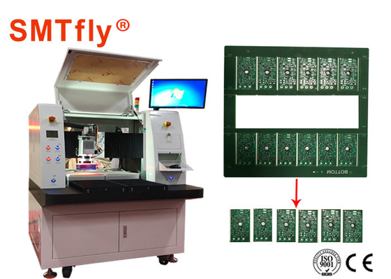 máquina electrónica del PWB Depanelizer del laser de 100mm/S 0.6m m con el sensor seguro
