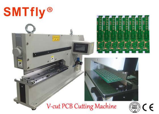 Máquina de corte de PCB V con accionamiento neumático y control de válvulas electromagnéticas