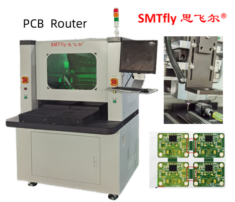 Máquina de rotación de PCB 150W 3,5 mm de espesor de fresado CNC