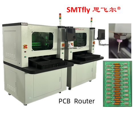 Máquina ajustable modificada para requisitos particulares del router del PWB del control 330m m de la rotura del pedazo