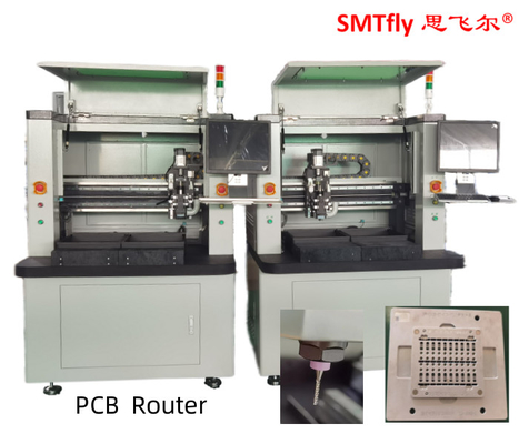 220V 4.2KW imprimió al router del CNC de la placa de circuito, máquina del router del PWB Depaneling