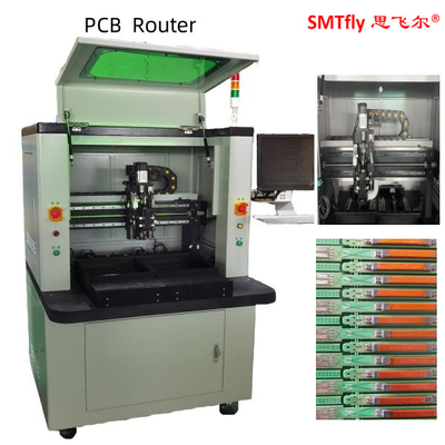 Maximice la eficiencia de producción con la máquina de enrutador de PCB de alto volumen SMTfly-F01-S
