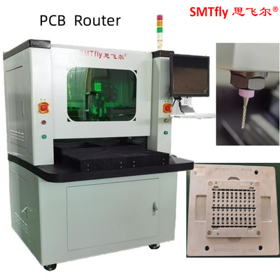 Maximice la eficiencia de producción con la máquina de enrutador de PCB de alto volumen SMTfly-F01-S