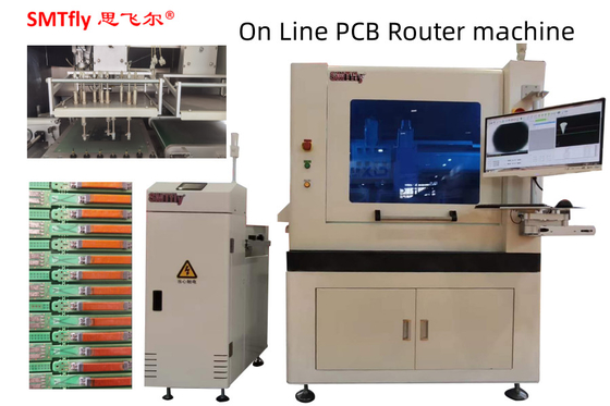 Máquina de enrutador de PCB en línea de 0,5 mm de espesor placa de circuito impreso CNC
