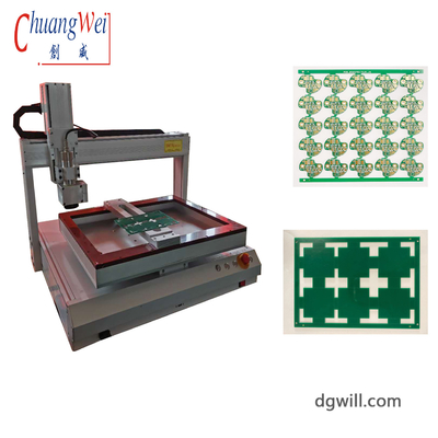 Máquina de enrutador de PCB de banco único de escritorio con velocidad de posicionamiento de 500 mm/s y alta rigidez