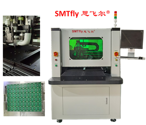 Máquina de enrutador de PCB con intercambiador deslizante de dos vías y herramienta de separador automático