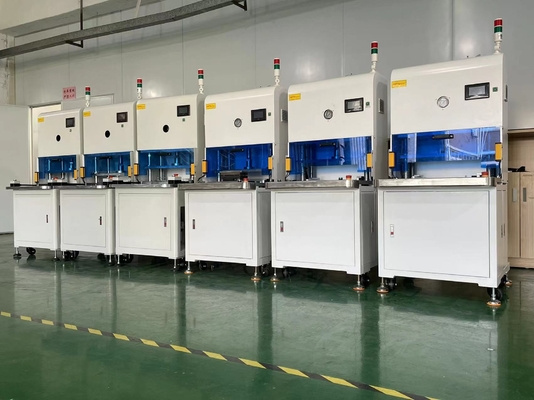 Máquina automática de perforar a presión de metal 110V o 220V 0,4MPa con juntas de fresado