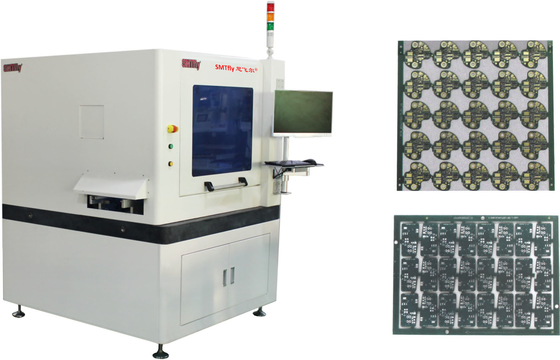 Máquina de enrutador de PCB en línea con verificación de cuchillas de rotura y función de alta eficiencia