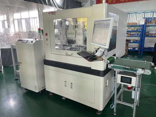 Máquina de enrutador de PCB en línea placa de circuito impreso con huso CNC de 0,5 mm de espesor