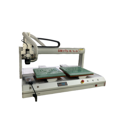 Máquina de encaminamiento de PCB Máquina de destornillador electrónico automático de doble estación