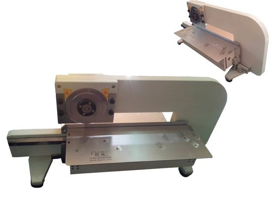 Máquina de separación de PCB de marco de acero de corte motorizado 330mm Fr4 empuje manual
