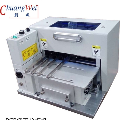 Máquina de despanelización de PCB de 400 mm / s totalmente automática para la línea de producción de LED T8 T5