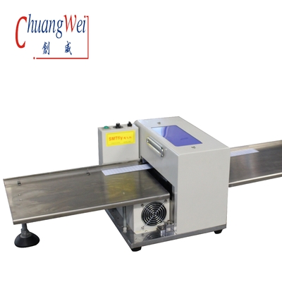 Máquina de despanelización de PCB de 400 mm / s totalmente automática para la línea de producción de LED T8 T5