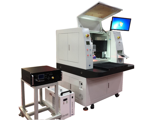 Máquina de eliminación de paneles de PCB con láser de alta repetibilidad con procesamiento de archivos Gerber o DXF
