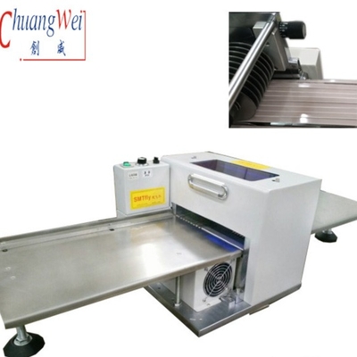 Despanelizador de PCB con motor de precisión para corte de tiras LED con rampa rápida