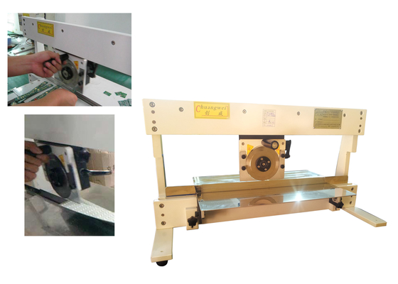 Máquina de separación de PCB manual para paneles de led, placas circulares y lineales de PCB