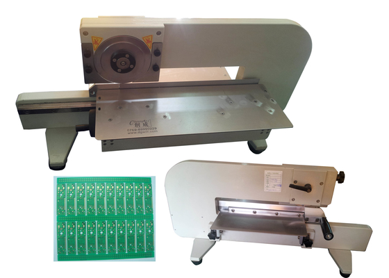Máquina de separación de PCB fácil de operar de corte motorizado FR4 empuje a mano 330mm