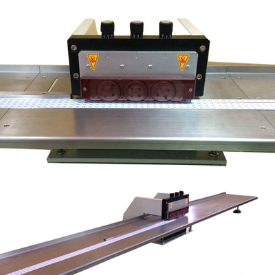 Longitud de corte del cortador 100m m de la pizza del PWB Depanelizer del tubo de FR1 LED