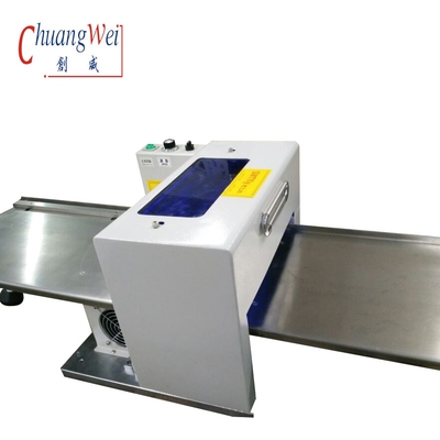 Despanelizador de PCB de accionamiento neumático compacto para separación de corte en V de 3,5 mm