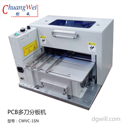 los 3.5Mm 110V Depanelization grueso V cortaron el separador del PWB 9 pares de cuchillas