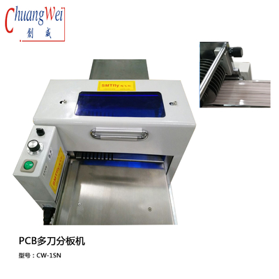 los 3.5Mm 110V Depanelization grueso V cortaron el separador del PWB 9 pares de cuchillas