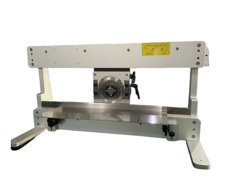 CWV-1M Máquina de desinstalación de PCB con hoja lineal ajustable y hoja circular