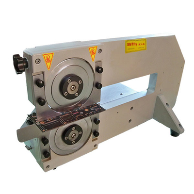 Cortador de Pcb de 330 mm Cortador de paneles de tableros de círculo impresos pre-marcados
