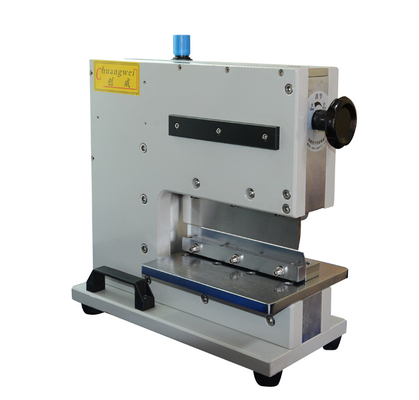 Cortar tablas metálicas sin esfuerzo con CWVC-220 Pneumático V Groove máquina de corte de PCB