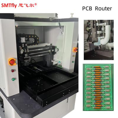Máquina de enrutamiento de PCB de PCB para juntas de fresado FR4/CEM/MCPCB