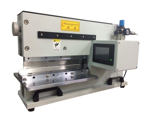 Máquina de separación de PCB neumática de alta velocidad Dos hojas lineales afiladas