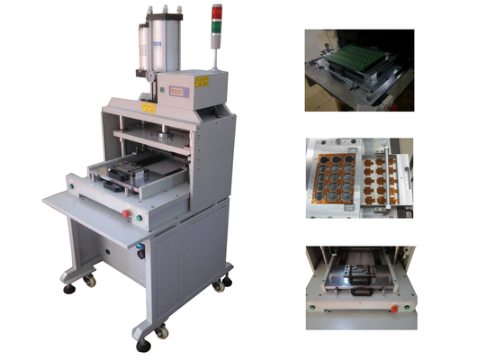 Máquina del sacador del PWB Depaneling, prensa de sacador hidráulica mecánica de la punzonadora del CNC SKH-9