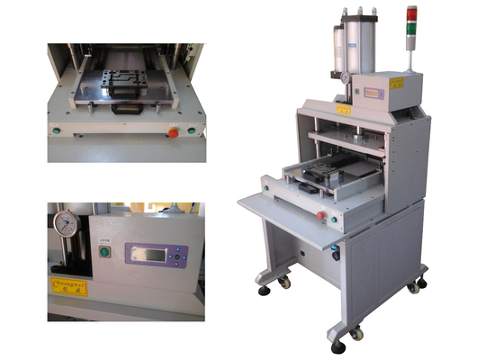 Máquina del sacador del PWB Depaneling, prensa de sacador hidráulica mecánica de la punzonadora del CNC SKH-9