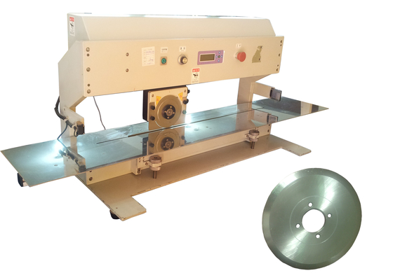 Máquina de corte de PCB de 600 mm con cuchillo de calibración
