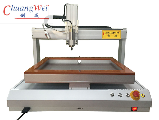 Máquina de posicionamiento de micro PCB de escritorio de alta velocidad de 500 mm/s para corte preciso