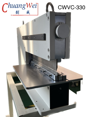 Máquina de corte de PCB V accionada neumáticamente Despanelizador separa tablas de hasta 2,5 mm de espesor