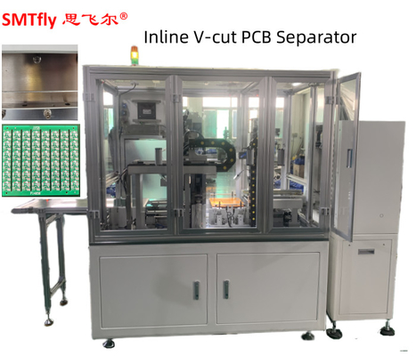 En línea V cortó la máquina 3.5m m neumáticos que V cortó el separador Depaneling del PWB, PWB Depanelizer de Depanel