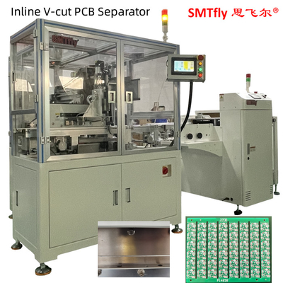 En línea V cortó la máquina 3.5m m neumáticos que V cortó el separador Depaneling del PWB, PWB Depanelizer de Depanel