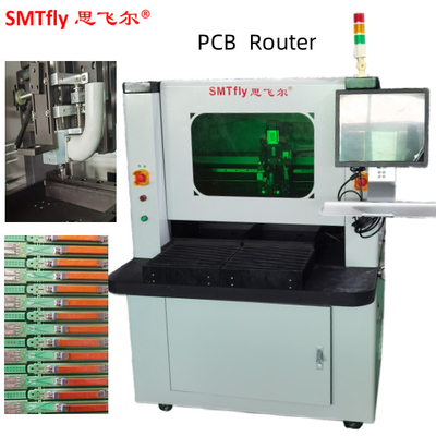 Máquinas de enrutador de PCB de programación CNC profesional con alineación de cámara CCD