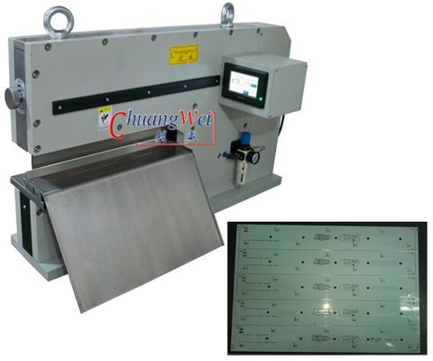 Máquina de corte de PCB V personalizable para diferentes voltajes y potencia CWVC-450