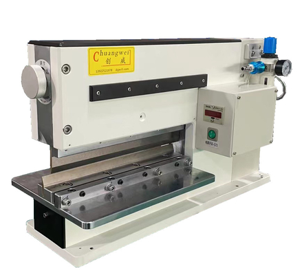 La despanelización se hace fácil con nuestra máquina de corte de PCB V para tablas de hasta 330 mm de largo