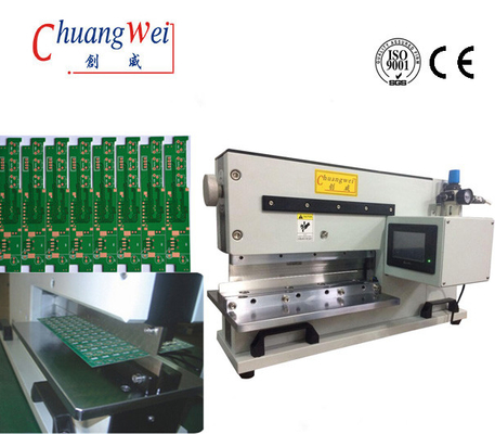 Máquina de corte de PCB V personalizable para diferentes espesores y longitudes CWVC-450