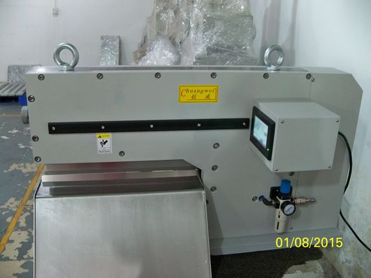 el PWB V de 10W L450mm Max Shearing cortó la máquina para el tablero del alumbre del LED, guillotina del PWB