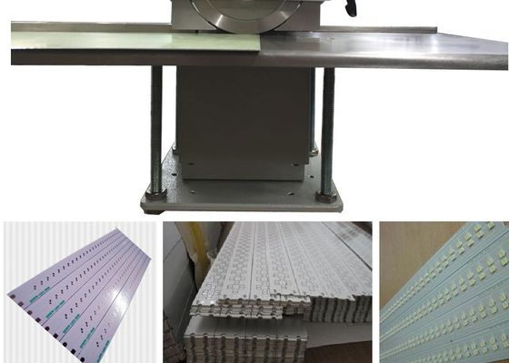 Pequeño V-surco semiautomático que separa la máquina con las cuchillas redondas agudas