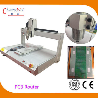 Máquina de enrutador de PCB de alta velocidad para despaño de PCB blanco con velocidad de corte de 500 mm/s