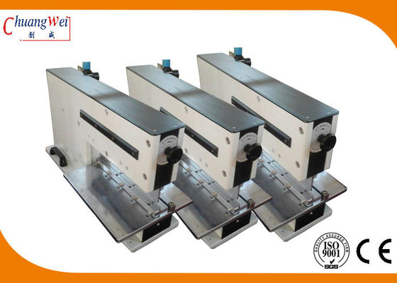 Máquina avanzada de corte de PCB neumático V para el manejo de componentes altos