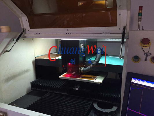 la máquina ULTRAVIOLETA del separador del PWB del laser de 10W Optowave para no entra en contacto con Depaneling